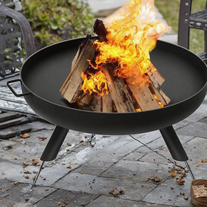 Yoho moderne rond feu bol Durable extérieur bois charbon de bois chauffage jardin décoration foyer - Product Image 2