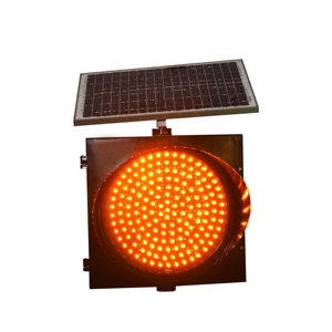 Năng lượng mặt trời màu vàng dẫn ánh sáng đèn flash Màu Đỏ chậm giao lộ trường chướng ngại vật đêm tín hiệu giao thông tốc độ cao đèn sương mù - Product Image 1