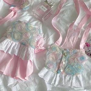 Robe élégante et confortable pour chien, jupe de princesse pour chiot, idéale pour <span class=keywords><strong>les</strong></span> fêtes d'anniversaire, la photographie, <span class=keywords><strong>les</strong></span> vacances et <span class=keywords><strong>les</strong></span> <span class=keywords><strong>promenades</strong></span> en extérieur - Product Image 6