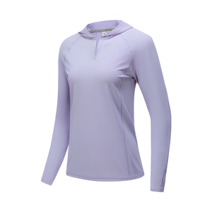 Sommer lässig Langarm T-Shirt für Damen Outdoor Fitness Training Schnellt rocknende benutzer definierte Spring Running Hood gedruckt - Product Image 6
