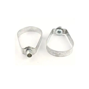 China Factory Pear Shaped Hinged Pipe <b>Clamp</b> with Zinc Plating - Product Image 3