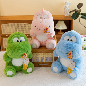 Peluche de Dinosaurio Súper Suave y Adorable, Muñeco de Peluche Verde, Azul y Rosa, Almohada para Dormir, Regalos de Cumpleaños para Niños y Adultos - Product Image 1