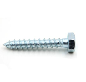 Fastener Manufacturer Stainless Steel Hexagon Head <strong>Wood</strong> <strong>Screws</strong> DIN571 A4-80 for Timber Construction - Product Image 1