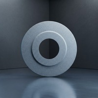 Meule à tronçonner convexe simple en céramique haute résistance, grain 60/80, disque abrasif à fonctionnement stable pour affûtage de fraises sur banc