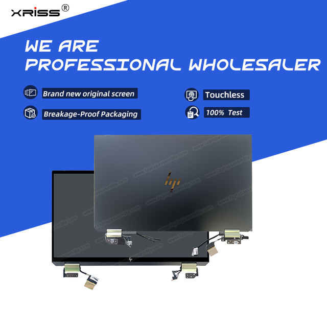 15.6 Inch UHD 4K LCD for HP SPECTRE X360 TPN-Q226 15-EB 15T-EB100 15t-eb0043dx LCD Display Touch Screen Full Assembly CE FC ROHS