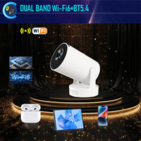 Projecteur de téléphone portable portable HY300 Pro intelligent avec écran miroir WIFI, Full HD, double décodage - Visuels nettoy pour chaque scène