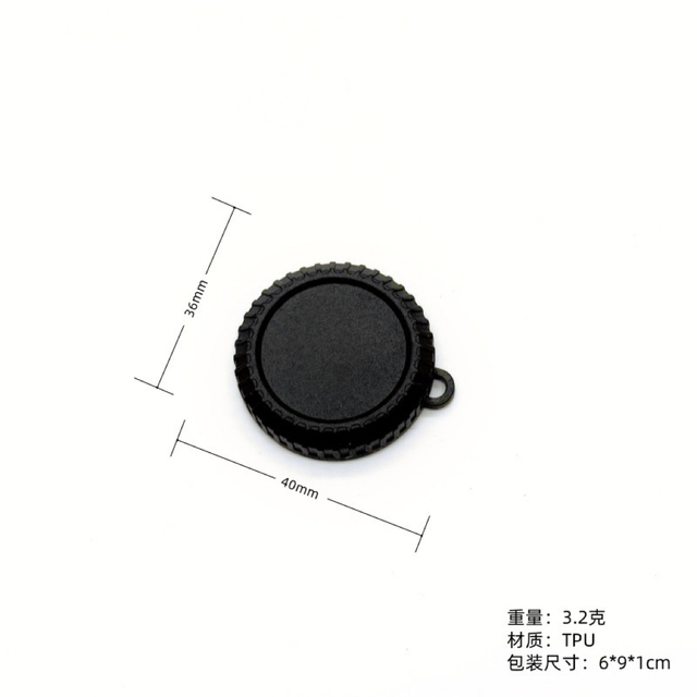 Factory Price Soft Silicone Lens Cover Action Camera Fall Protection Cover Accessory Lens Cap for DJI Action 5 Pro /4/3
