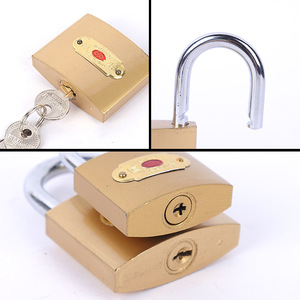 Candado de Seguridad Rectangular con Cuerpo de Hierro y Cierre de Palanca Única para Uso Doméstico - Product Image 5