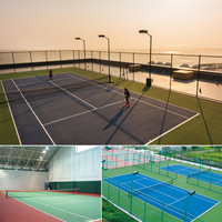 Filet de tennis extérieur anti-UV en PE, filet de tennis en polyéthylène durable pour une utilisation extérieure à long terme