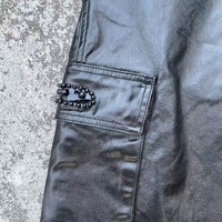 Shorts cargo décontractés amples pour hommes en coton ciré, taille élastique avec cordon de serrage, multi-poches, style streetwear OEM