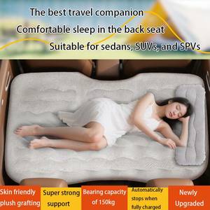 Lit de voyage <span class=keywords><strong>gonflable</strong></span> pliable moderne pour les voitures Matelas à <span class=keywords><strong>coussin</strong></span> d'air arrière universel Intégration automatique du siège - Product Image 2