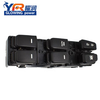 Nuevo interruptor maestro elevalunas eléctrico del lado del conductor OEM 935703S000RY para Sonata YF I45 2011-2015, Plug & Play, reemplazo directo de OE