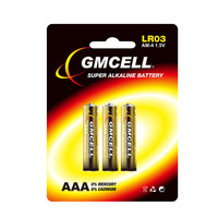 Pilas Alcalinas AAA LR03 al por Mayor para Electrodomésticos, Electrónica de Consumo y Juguetes - 1.5V, 5 Años de Vida Útil
