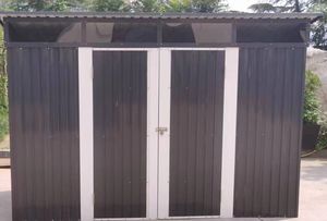 Hangar <span class=keywords><strong>de</strong></span> stockage extérieur en PVC <span class=keywords><strong>avec</strong></span> cadre en acier galvanisé facile à assembler Outil <span class=keywords><strong>de</strong></span> <span class=keywords><strong>jardin</strong></span> en <span class=keywords><strong>bois</strong></span> résistant à la pourriture Maison <span class=keywords><strong>Abri</strong></span> Patio Vente - Product Image 5