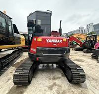 Mini-excavatrice Yanmar VIO80 d'occasion, 8 tonnes, excavatrice sur chenilles compacte, excavatrice hydraulique pour la construction