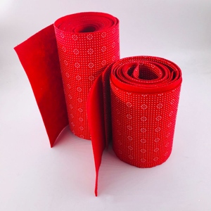 <span class=keywords><strong>Tappeto</strong></span> <span class=keywords><strong>Rosso</strong></span> di Alta Qualità Ecologico Antibatterico Agugliato per Casa e Preghiera in Poliestere in Rotoli - Product Image 3