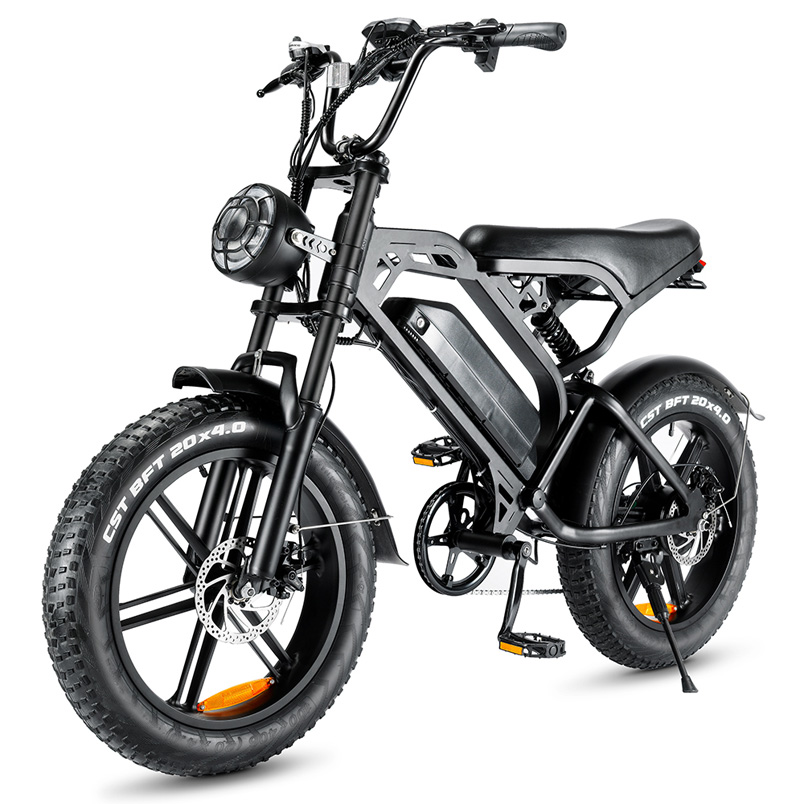 チョッパー型 ebike 電動自転車 パワフルで洗練された電動バイクチョッパーで、通勤を楽に。