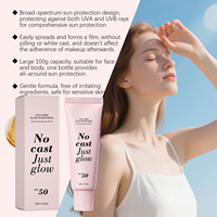 Crème protectrice au collagène et à la Centella, protection UVA UVB, nicotinamide, légère, rafraîchissante, non collante, soin doux pour le visage et le corps