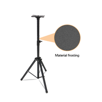 Support de haut-parleur réglable en fer et plastique HEBIKUO Y-402 avec capacité de charge de 20 kg pour utilisation sur scène