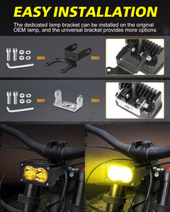 Meilleur phare antibrouillard 20W pour vélo, phare LED 3'' pour vélo électrique, support de fixation pour Bee X/S Talaria Sting MX3, accessoires de moto - Product Image 5