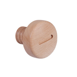 Crochets muraux ronds modernes en bois de hêtre <span class=keywords><strong>pour</strong></span> manteaux, sacs, serviettes – Crochets de rangement minimalistes <span class=keywords><strong>pour</strong></span> entrée, décoration intérieure, vente en gros - Product Image 2