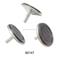Accessoires de meubles chromés M10 Pieds réglables en fer pour canapé et chaise 80147