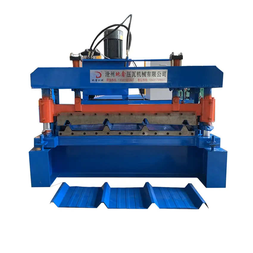 맞춤형 5v 프로필 이중 층 지붕 금속 골판지 및 사다리꼴 (ibr) 지붕 시트 타일 만들기 기계