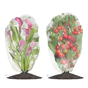 Offre spéciale PE-HD vierge fleur arbre fruitier plastique arbre gardes déco insecte maille blanc filet anti-insectes