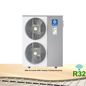 Pompe à chaleur air-eau Nulite Erp 10kw 15kw 20kw R32 Wifi EVI pour chauffage et refroidissement DHW, modèle NL-BKDX50-200II/32 - Product Image 4