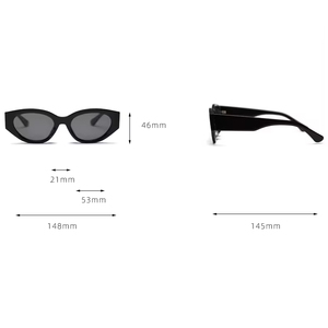 Lunettes de soleil polarisées personnalisées Tr90 2025 Lunettes de soleil pour hommes Lunettes de soleil de haute qualité Lunettes de soleil ovales unisexes - Product Image 6