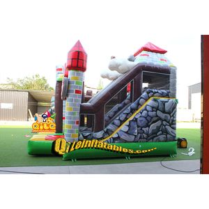 QILE Envío Rápido desde Almacén Europeo, Castillo Inflable Combinado con Tobogán de 5x5m (17x17 pies), Superventas - Product Image 3