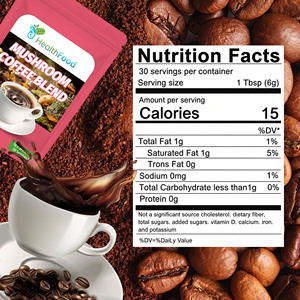Mezcla de Café con Hongos OEM para Apoyo Calórico, Inmunológico y de Enfoque Cognitivo, Café Instantáneo con Hongos - Product Image 6