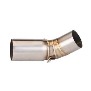 Tuyau de raccordement intermédiaire en acier inoxydable pour échappement de moto Benelli Leoncino 500 BJ500, compatible avec silencieux de 51 mm - Product Image 6