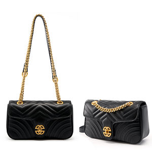 Sac cuir veritable créateur rétro Sacs à main de luxe en cuir véritable pour femmes Sacs à diamant Sacs à bandoulière femme - Product Image 2