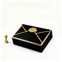 Boîtes cadeaux en carton recyclable en forme de dossiers européens pour faveurs de fête, friandises, cadeaux de mariage, petits cadeaux, emballages de chocolat
