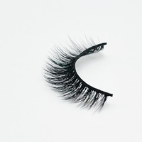 Eyewing label privé cils végétaliens cils naturels 10mm cils en fibres synthétiques c Cc Curl cils naturels à bande complète