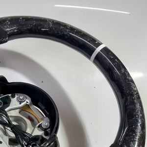 Volant en fibre de carbone forgé blanc, livraison rapide, pour BMW F22 F87 F06 F35 F80 F90 F36 F30 F10 F20 F32 F01 - Product Image 5