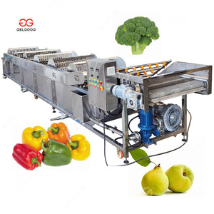 Cam xoài dứa trái cây làm sạch sáp sắp xếp phân loại dòng tẩy lông táo phân loại máy giặt và sấy khô - Product Image 4