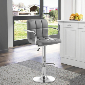 Phong cách Bắc Âu tựa lưng <span class=keywords><strong>Bar</strong></span> đảo, hiện đại chân cao Nhà <span class=keywords><strong>Bar</strong></span> Phân ý ánh sáng sang trọng nhà bền wrought sắt ghế - Product Image 4