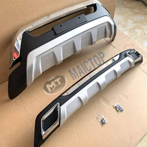 Accesorios Exteriores para Automóviles Maictop, Difusor de Parachoques Delantero y Trasero de ABS, Protectores para Fortuner 2021 <span class=keywords><strong>2022</strong></span> 2023 - Product Image 4
