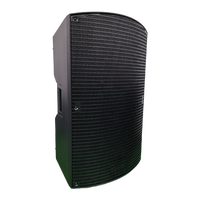 Speaker Profesional 15 Inch Portabel Plastik Full Range Pro Audio Modul Amplifier Aktif 4 Ohm 1000W Untuk Penggunaan Luar Ruangan