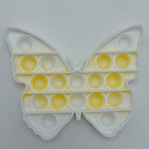 ผีเสื้อที่มีสีสันขายส่งร้อนบรรเทาความเครียดป๊อปอัพฟองอยู่ไม่สุขของเล่นประสาทสัมผัสผลักดันป๊อปป๊อปป๊อปอัพฟองเด็กอยู่ไม่สุขของเล่น - Product Image 2