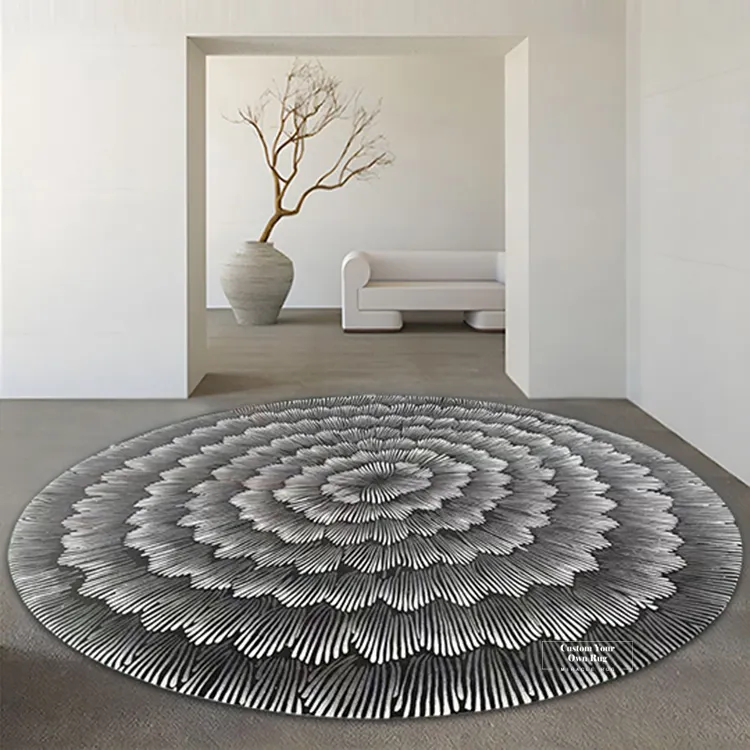 Yüksek kaliteli el yapımı halı Karpet akrilik yapılmış açık özel kilim ve halılar oturma odası geniş alan kilim
