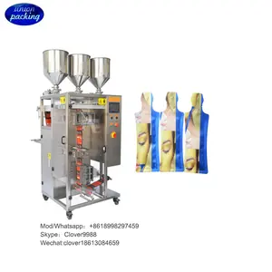 Full Automatic Irregular Shaped Sachet 2~30ml liquid Packaging Machine with CE