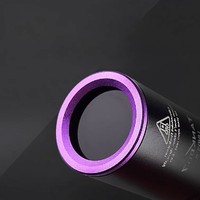Lampe torche UV LED IPX8 industrielle 365nm en aluminium pour le test fluorescent des défauts et des fuites