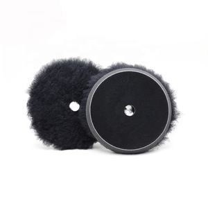 SHINEOPEN Polisseuse à double <span class=keywords><strong>action</strong></span> Polissage Couleur violette Tampon de polissage en laine douce - Product Image 6