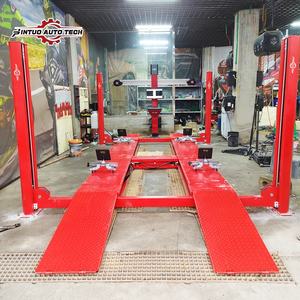 Elevador de Autos Hidráulico de Servicio Pesado Jintuo, Equipo de Garaje, Alineación de Cuatro Ruedas, Elevador de Autos de 4 Postes en Venta - Product Image 2