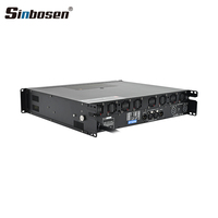 Système d'amplificateur de puissance professionnel DS-14K 4400W 2U 2 canaux classe TD pour concerts sur scène