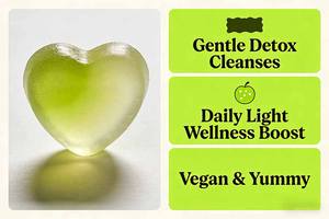 Bonbons gélifiés végétaliens OEM/Marque Privée à l'algue marine et à l'huile de nigelle pour le soutien immunitaire, antioxydant, beauté, croissance des cheveux et de la peau, pour adultes - Product Image 2