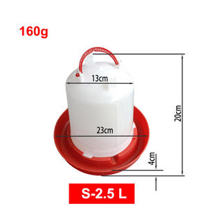 Mangeoires et abreuvoirs automatiques pour poulets de 2,5 <span class=keywords><strong>L</strong></span> Mangeoire à volaille Seau Nouvel état pour animaux - Product Image 4